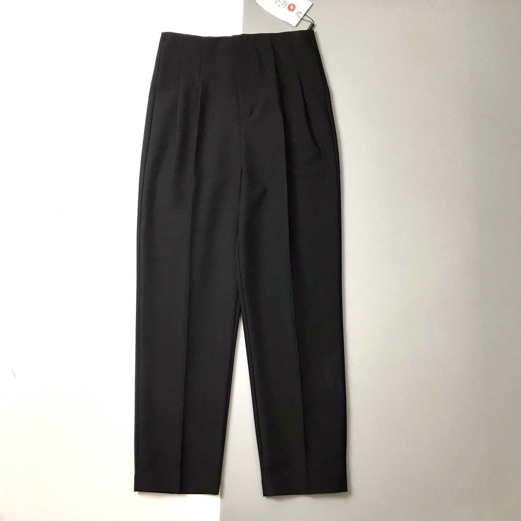 Quần baggy nữ cạp liền Susana Trơn vải Cao Cấp