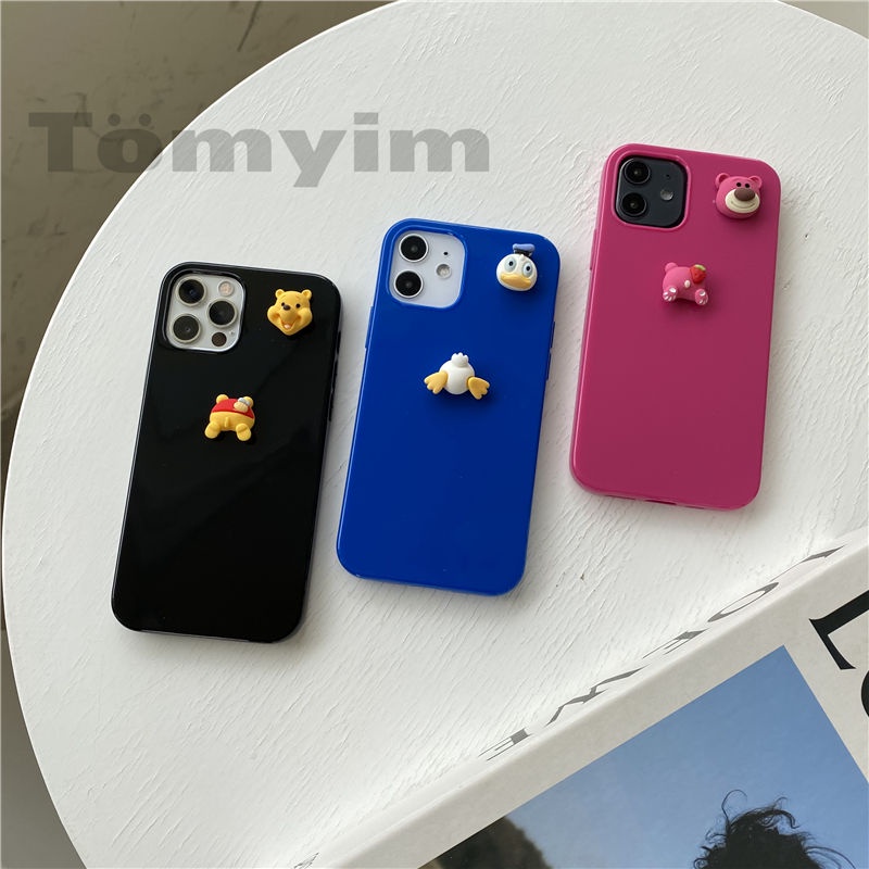 Ốp điện thoại họa tiết hoạt hình thích hợp cho iPhone 6 7 8plus x xr xsmax 11pro 12