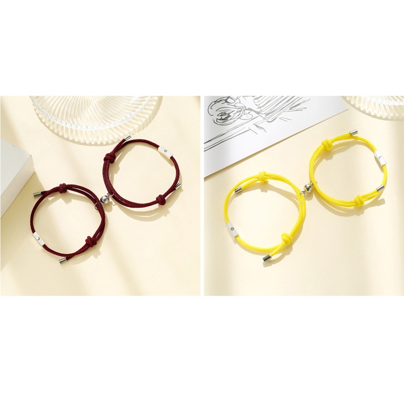 Set 2 Vòng Tay Mặt Trời Và Mặt Trăng Cho Cặp Đôi