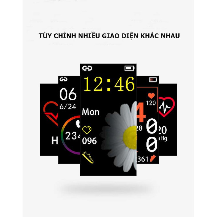 [NEW] [ SIÊU PHẨM ] Đồng hồ thông minh YOHO M4 - đo huyết áp và nhịp tim với độ chính xác rất cao.