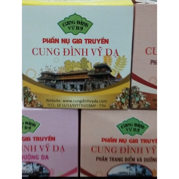 Phấn Cung đình vỹ dạ ( chính hãng , phấn má màu hồng 50g )