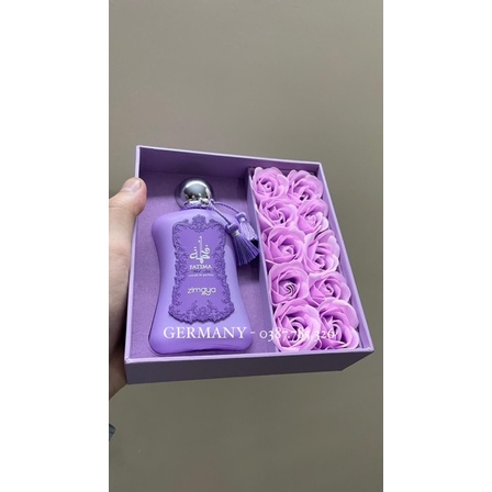 Nước hoa Dubai Fatima velvet rose cao cấp phiên bản quà tặng