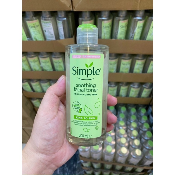 Nước hoa hồng Simple Soothing Facial Toner | BigBuy360 - bigbuy360.vn