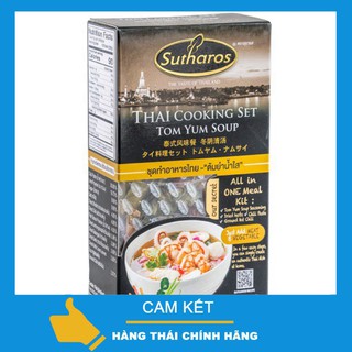 Gia Vị Nấu Lẩu Thái Ngon Chuẩn Vị Sutharos Tom Yum Soup 50g
