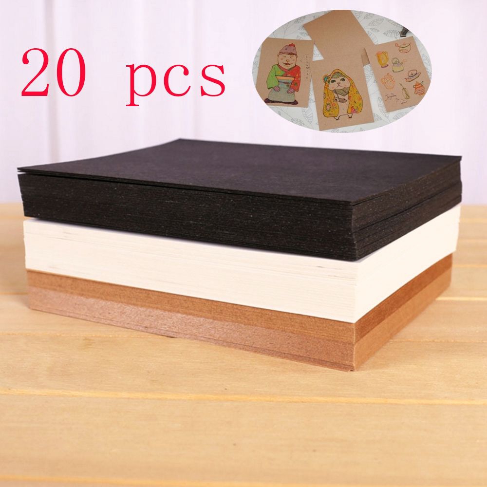 Bộ 20 Thẻ Phong Cách Cổ Điển Độc Đáo Cho Sổ Tay