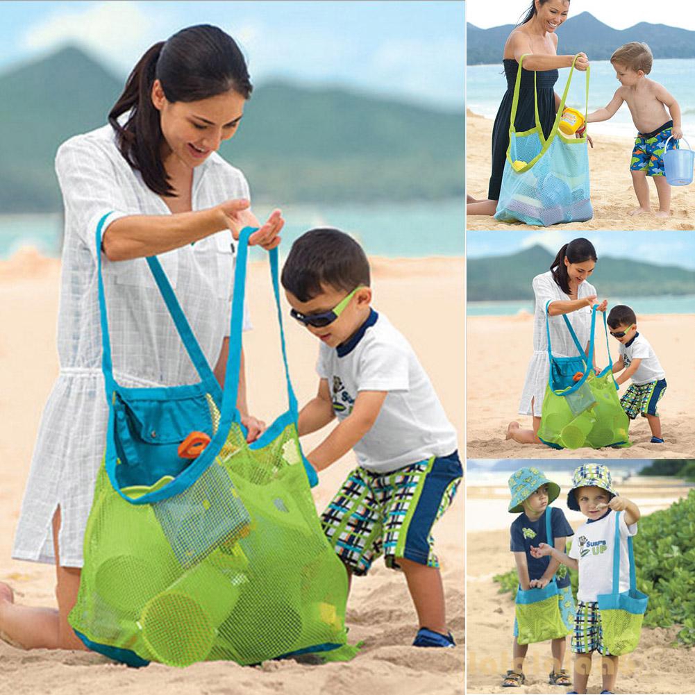 Túi lưới đựng đồ chơi đi biển cho bé
