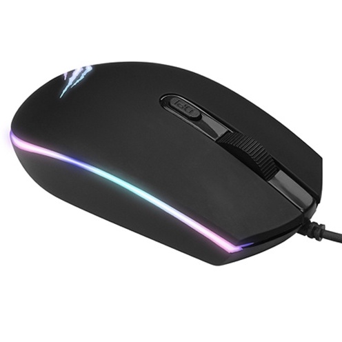 Chuột Gaming Có Dây Havit MS1003/ 4 Chế Độ/ 1200DPI/ Led RGB/ 3 Triệu Lần Nhấp Chuột - Hàng Chính Hãng