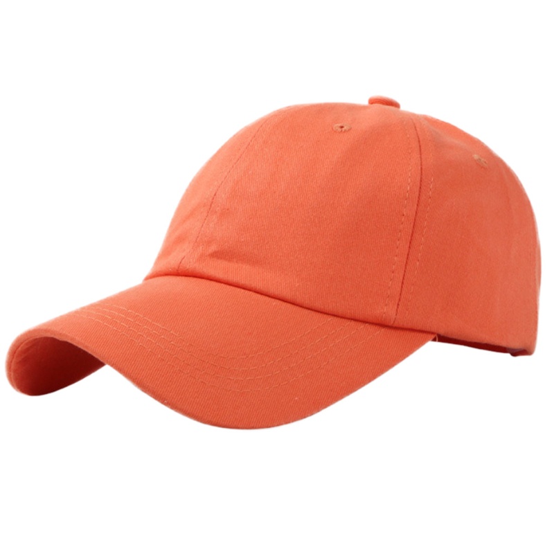 Mũ Lưỡi Trai Cotton 6 Lớp Màu Sắc Đơn Giản Phong Cách Hip Hop Hàn Quốc Có Thể Điều Chỉnh