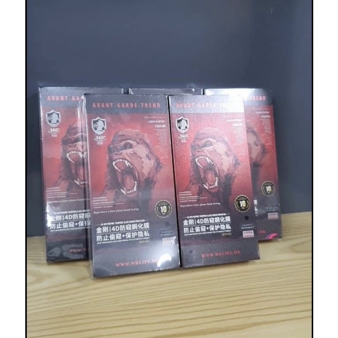 Kính cường lực chống nhìn trộm kingkong Wk 7  đến 14 pro max