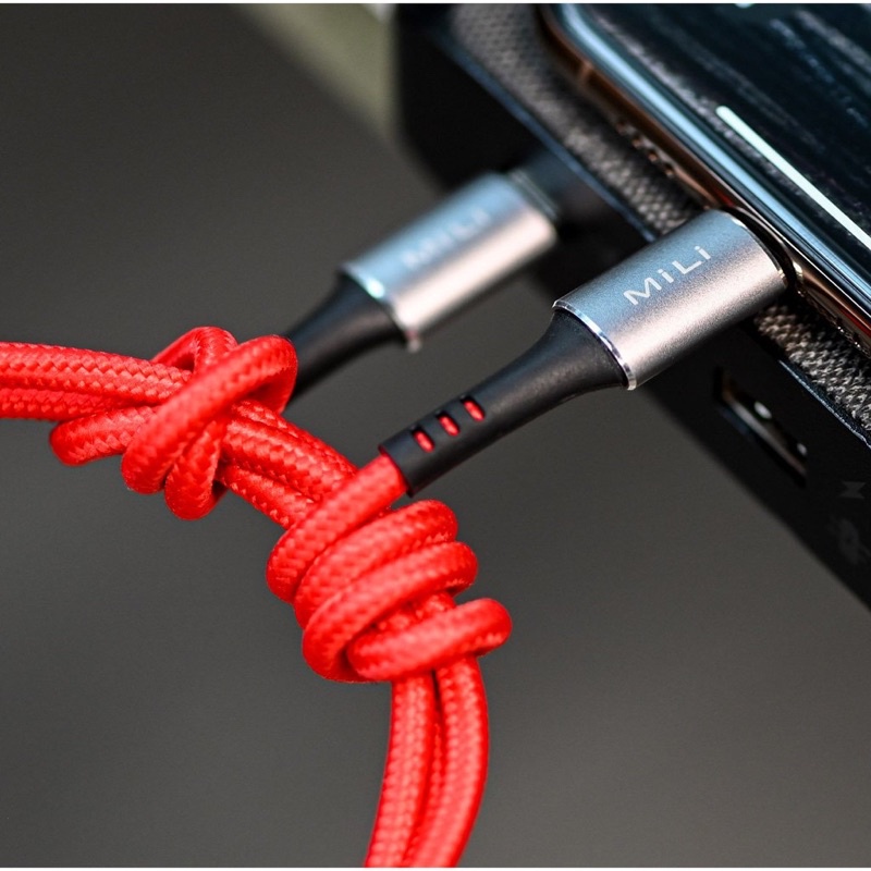 Cáp sạc nhanh điện thoại Táo 14 SERlES, 13 SERlES, 12 SERlES MiLi HI-L90 USB-C to PD 60W chuẩn MFi C94 dài 1m