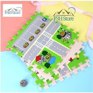 Thảm lắp ráp Lock&Lock Play Road Map MAT57