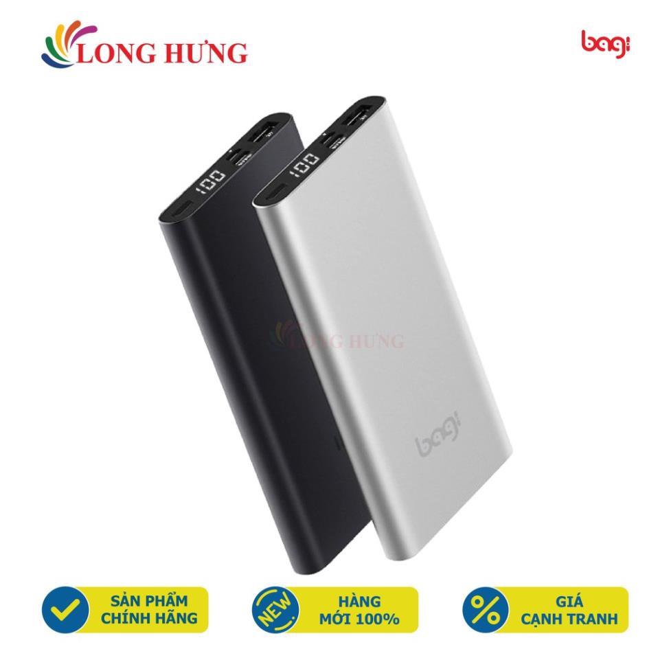 Sạc dự phòng Bagi 10000 mAh PB-P2 - Hàng chính hãng