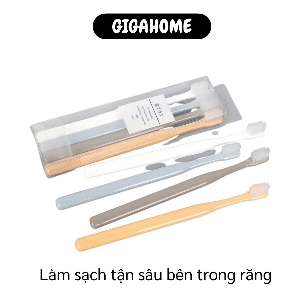 Bàn chải đánh răng  ️ GIÁ VỐN Combo 4 bàn chải đánh răng nhật bản, thành phần an toàn, mềm mại 7034