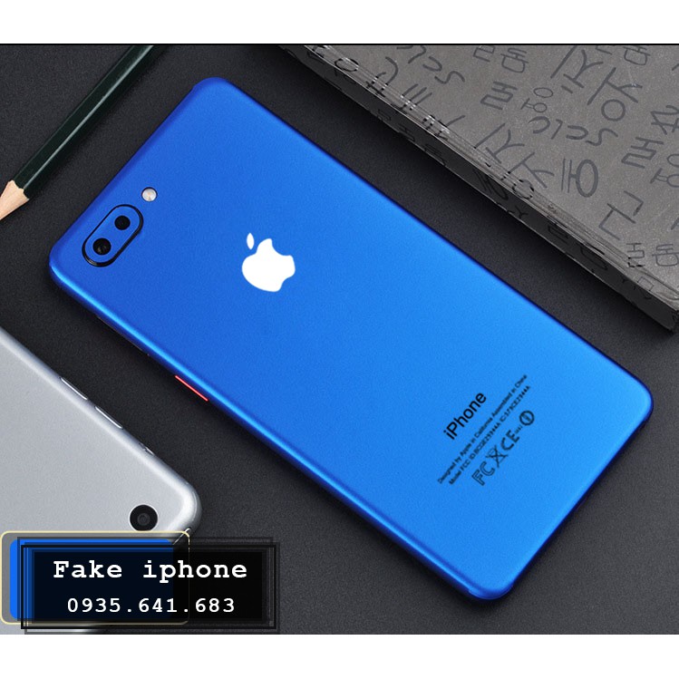 miếng dán skin Realme C1 giả iphone 7 plus