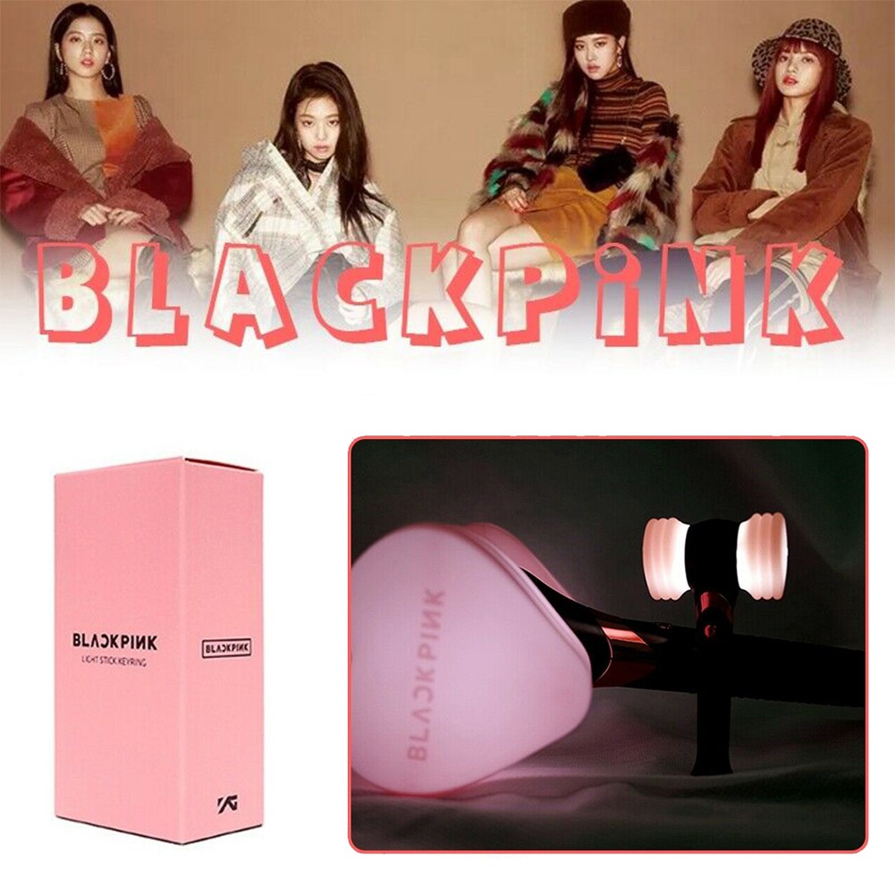 Móc khóa đèn LED cổ vũ nhóm nhạc KPOP blackpink