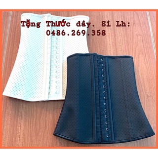 ĐAI NỊT BỤNG GIẢM EO 9 XƯƠNG LƯỚI ( Hạ size miễn phí màu xanh hồng)