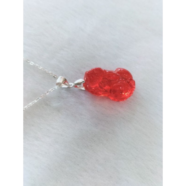 Dây chuyền bạc 925 mặt cụ tỳ hưu kích hoạt cung tài lộc may mắn thuận lợi công danh sự nghiệp