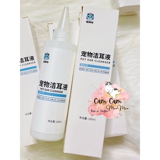 Dung dịch vệ sinh tai cho chó mèo🐱100ml