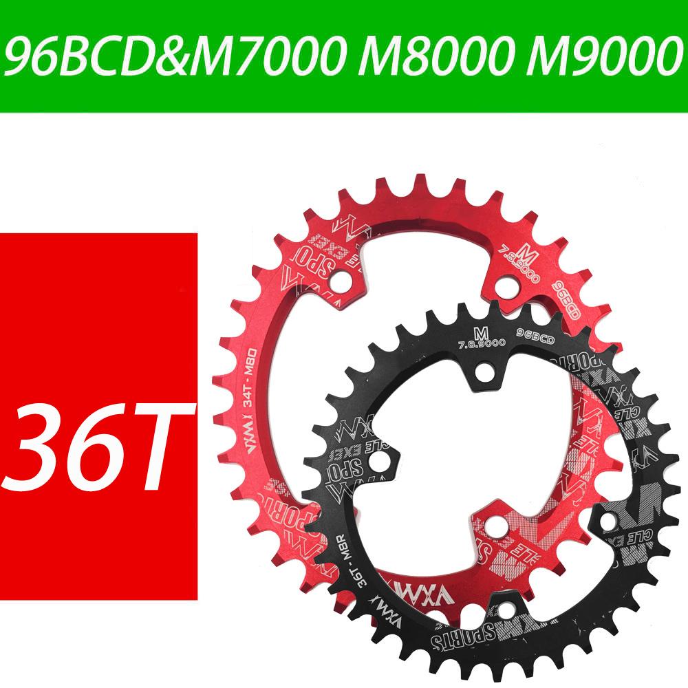 Đĩa Răng Xe Đạp Bằng Hợp Kim Nhôm Rộng 30T 32T 34T 36T 38T 96BCD