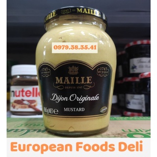 Mù tạt dijon maille sốt mù tạt pháp mustard 865gram
