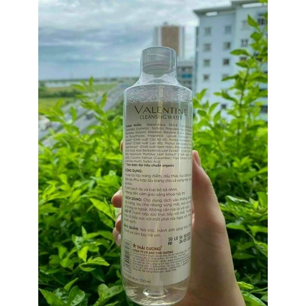 NƯỚC TẨY TRANG VALENTINE 300ml