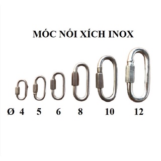 Nối xích C Sắt, INOX [ Ø 10mm ]