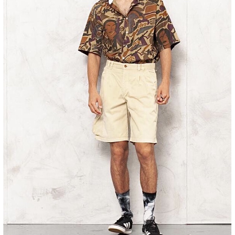Quần Shorts Vintage Nam Nữ - New - Quần Đùi Túi Hộp Phong Cách Cổ Điển - Chất Vải Đẹp - Ảnh Thật