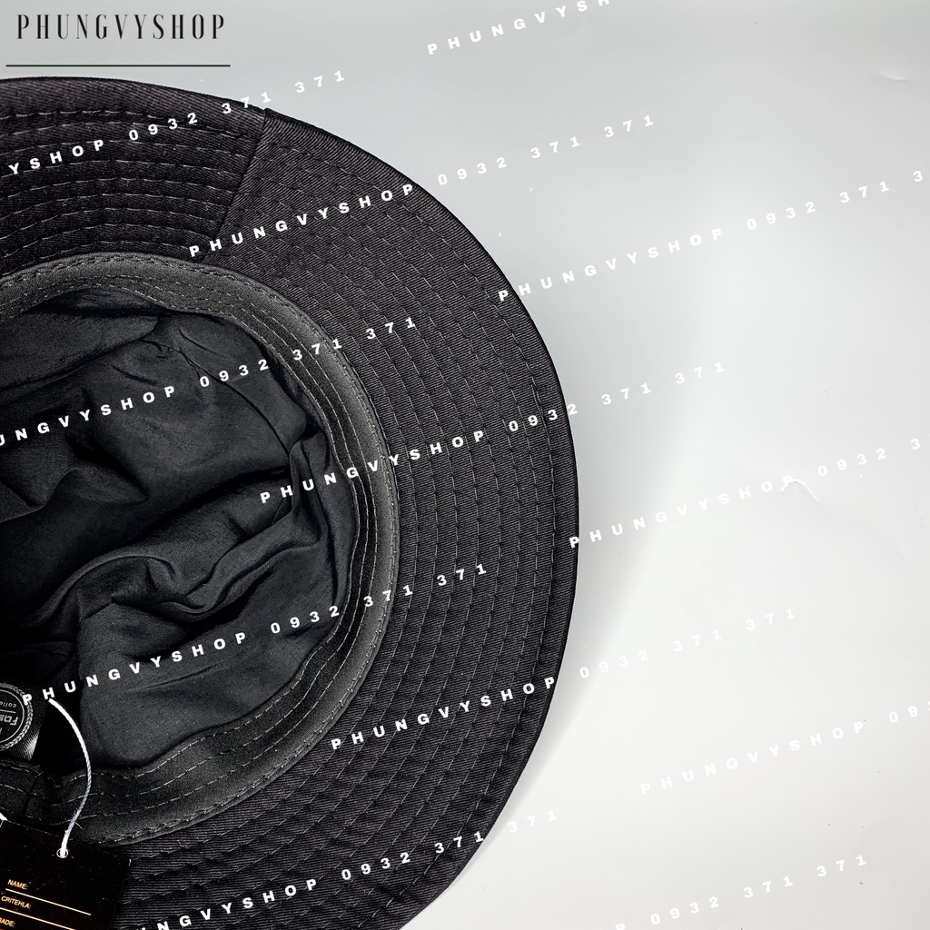 Mũ bucket thời trang basic nam nữ- KAKI THÊU “6 LOẠI CHỮ”- nón tai bèo vành