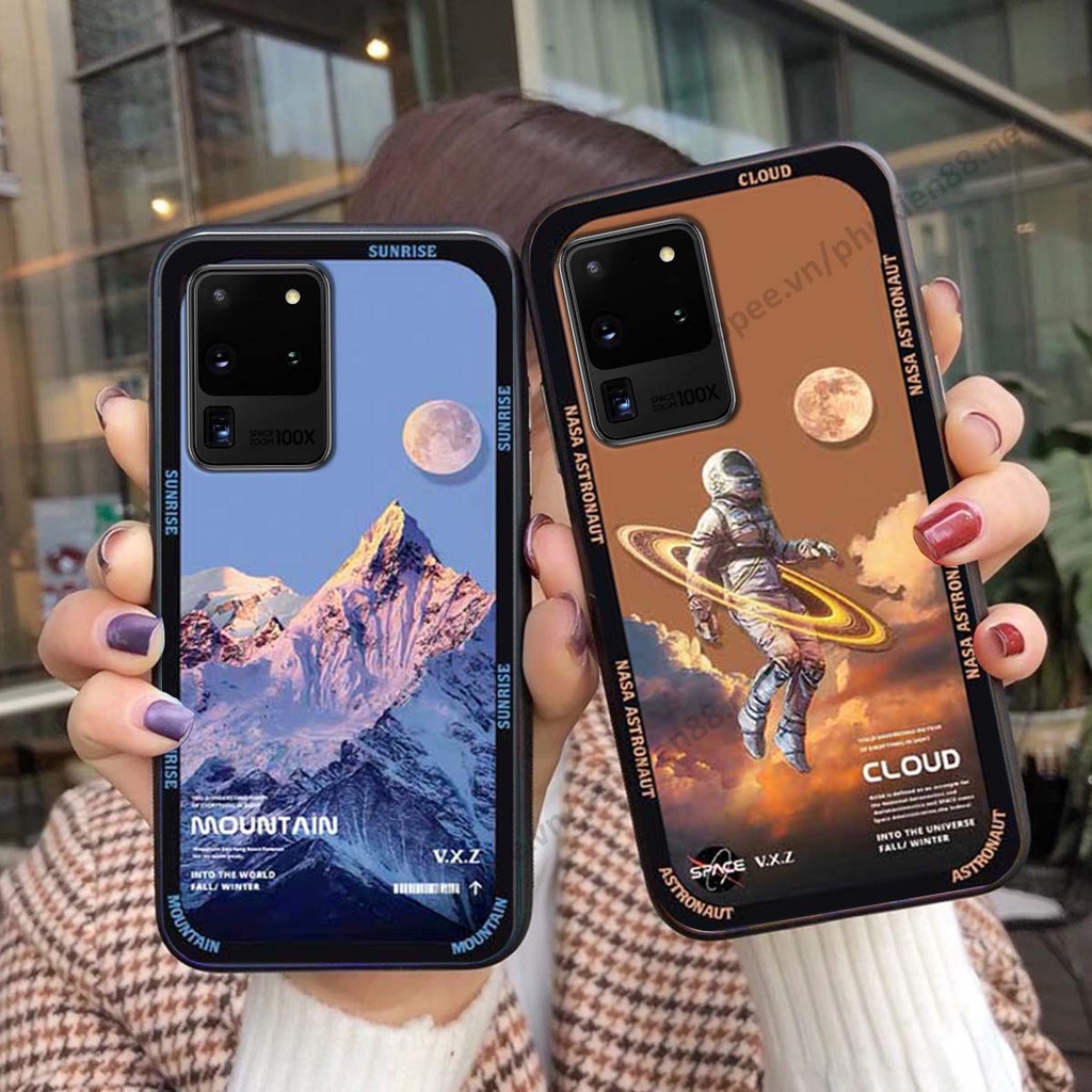 Ốp Samsung S20 Ultra hình vũ trụ, mountain, cloud phong cách cá tính