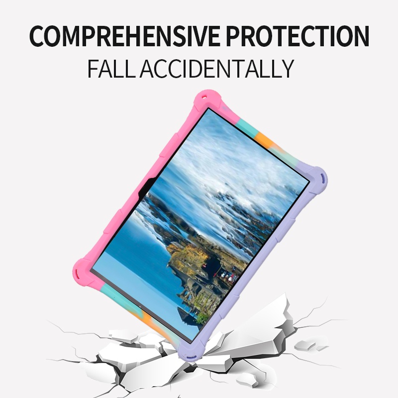 Ốp Điện Thoại Silicon Mềm Có Giá Đỡ Cho Teclast T40 Pro T40 Plus T40 5G M40 Pro P20HD T50