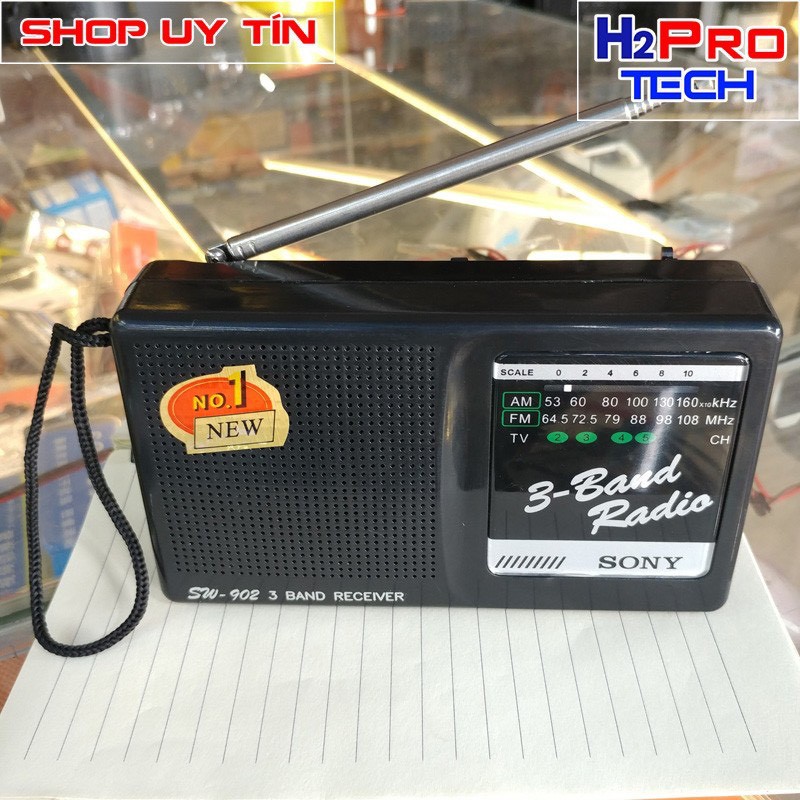 Đài Radio SW902 ⚡FREE SHIP⚡ Dò Sóng Cực Tốt , Cho Âm Thanh To , Rõ Ràng . Dễ Dàng Mang Theo Đi Du Lịch , Dã Ngoại