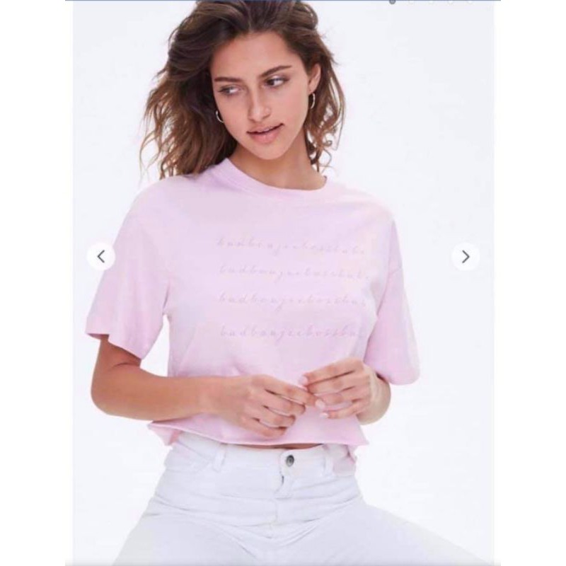 Áo thun Crop top F21 nhiều mẫu đẹp