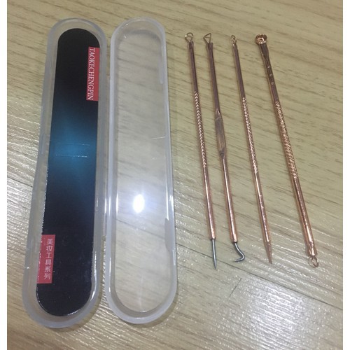 Một bộ 4 cây nặn mụn Trứng Cá, Mụn Đầu Đen Spa chuyên nghiệp, Que Nặn Mụn 2 Đầu Cao Cấp (HOT) | BigBuy360 - bigbuy360.vn