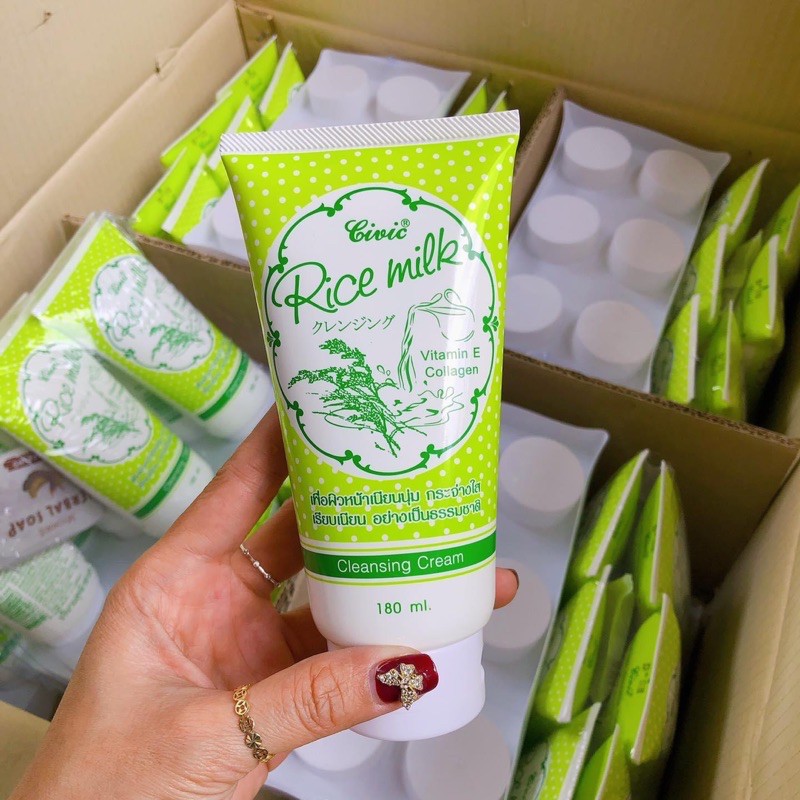 Sữa Rửa Mặt Gạo CIVIC Rice Milk 180ml THÁI LAN
