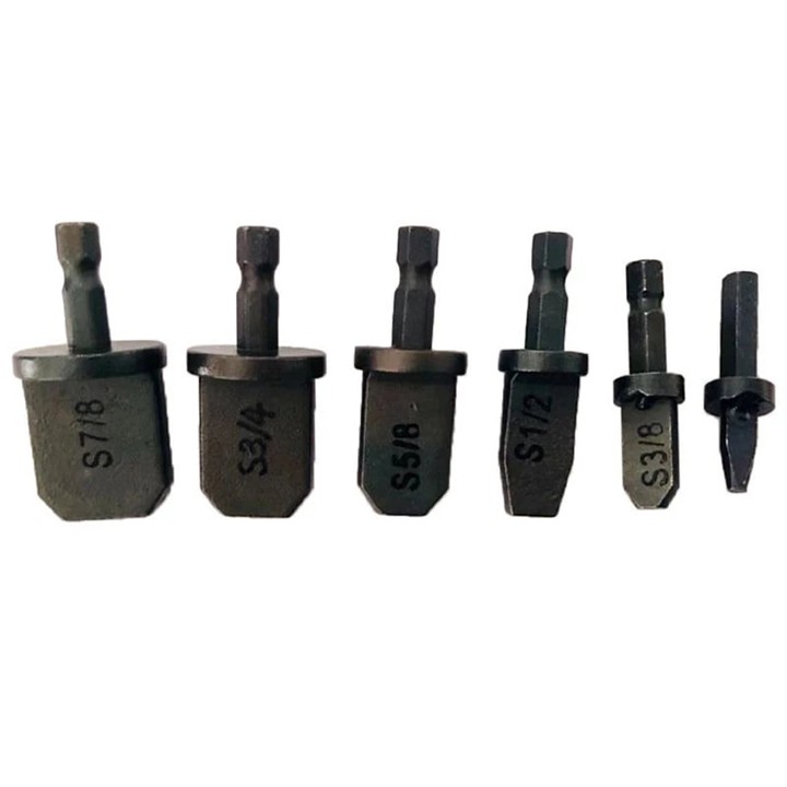 6 đầu nong ống đồng 5-20mm gắn máy khoan