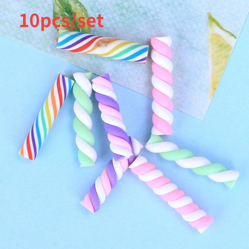 Set 10 Thanh Chocolate Mềm Mại Trang Trí Ốp Điện Thoại DIY