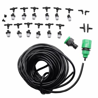 Bộ kit 12 đầu tưới phun sương tưới lan, làm mát đơn giản