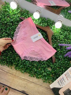Combo 10 quần chip cotton phối ren
