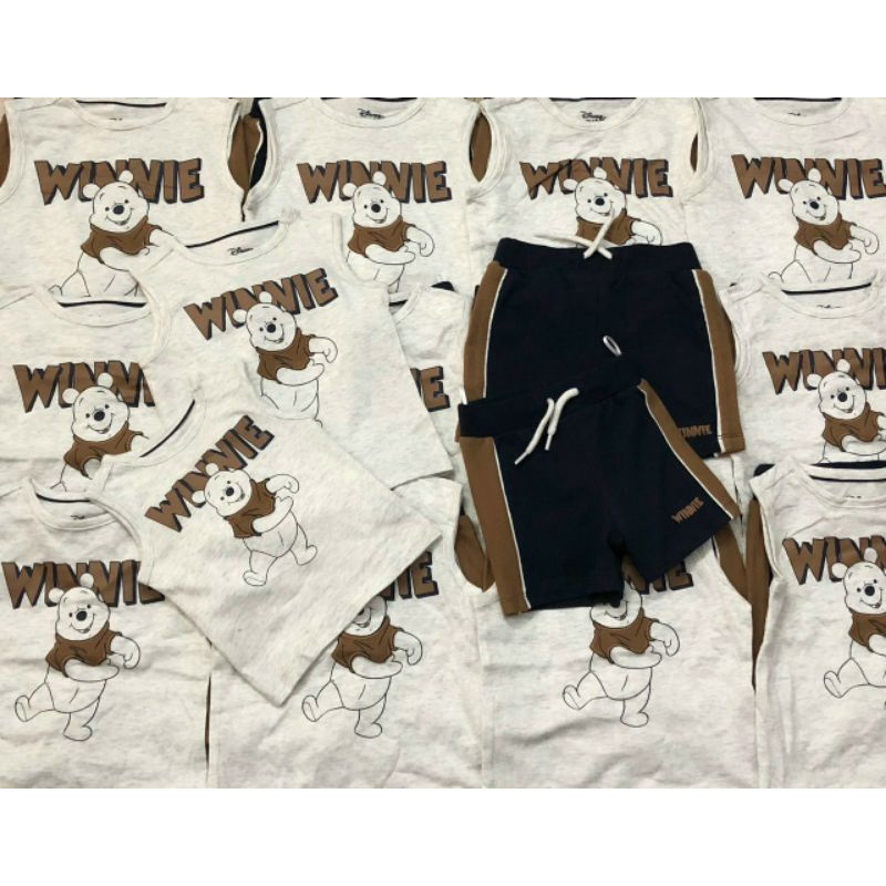 BỘ GẤU PULL SÁT NÁCH CHẤT COTTON CHO BÉ TRAI