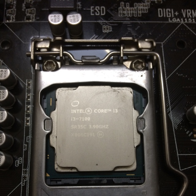 Combo i3 7100, main asus H11M2