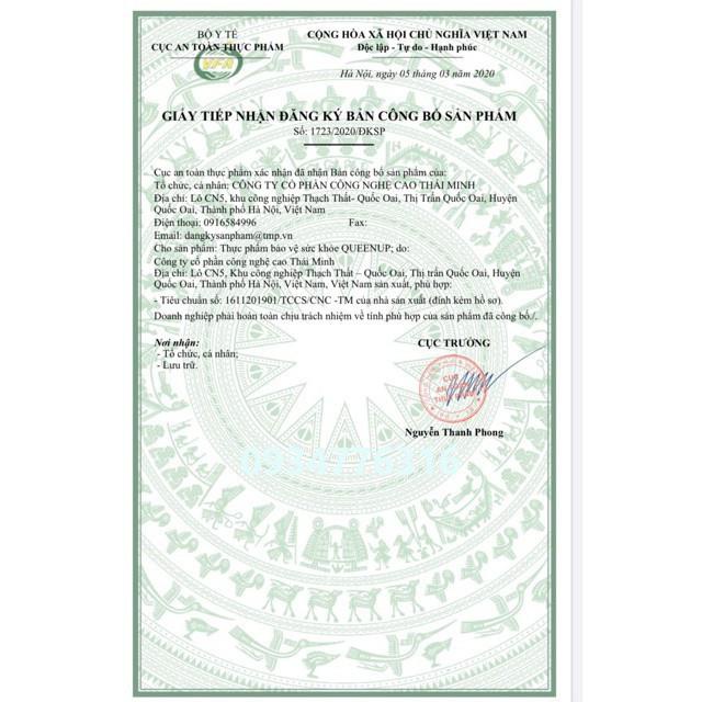 ✅ QueenUp- Hỗ Trợ Tăng Cường Nội Tiết Tố Nữ, Chống Lão Hóa Hộp 30 Viên