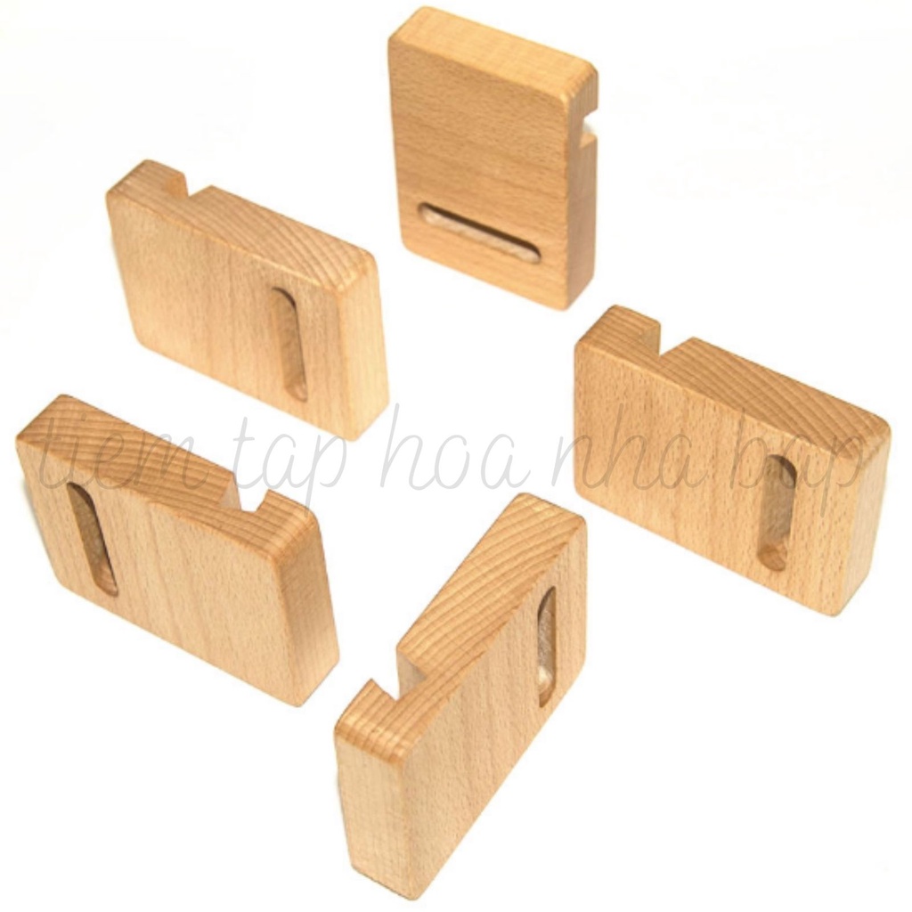 Chân Gỗ Đa Năng Tiện Dụng Nhỏ Gọn Trưng Bày Tranh Ảnh Làm Giá Đỡ Điện Thoại