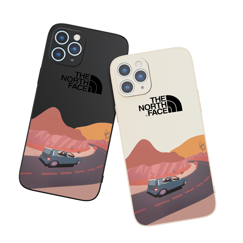 Ốp lưng iphone Ốp điện thoại Suntaiho Silicon mềm hình con đường xe chạy cho iPhone 13 12 11 Pro Max X XR Xs Max 7 8Plus 12Mini 13Mini