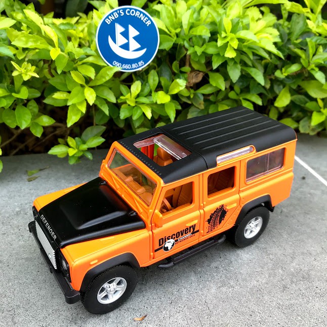 [BNB's Corner] Xe mô hình 1:32 Land Rover (Range Rover) Defender hãng Mini Auto - no box