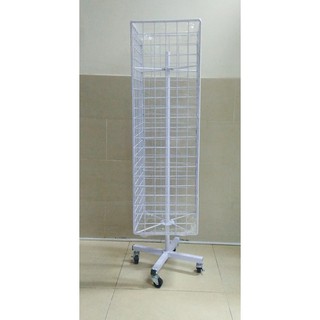 KỆ XOAY,KHUNG LƯỚI XOAY 4 MẶT