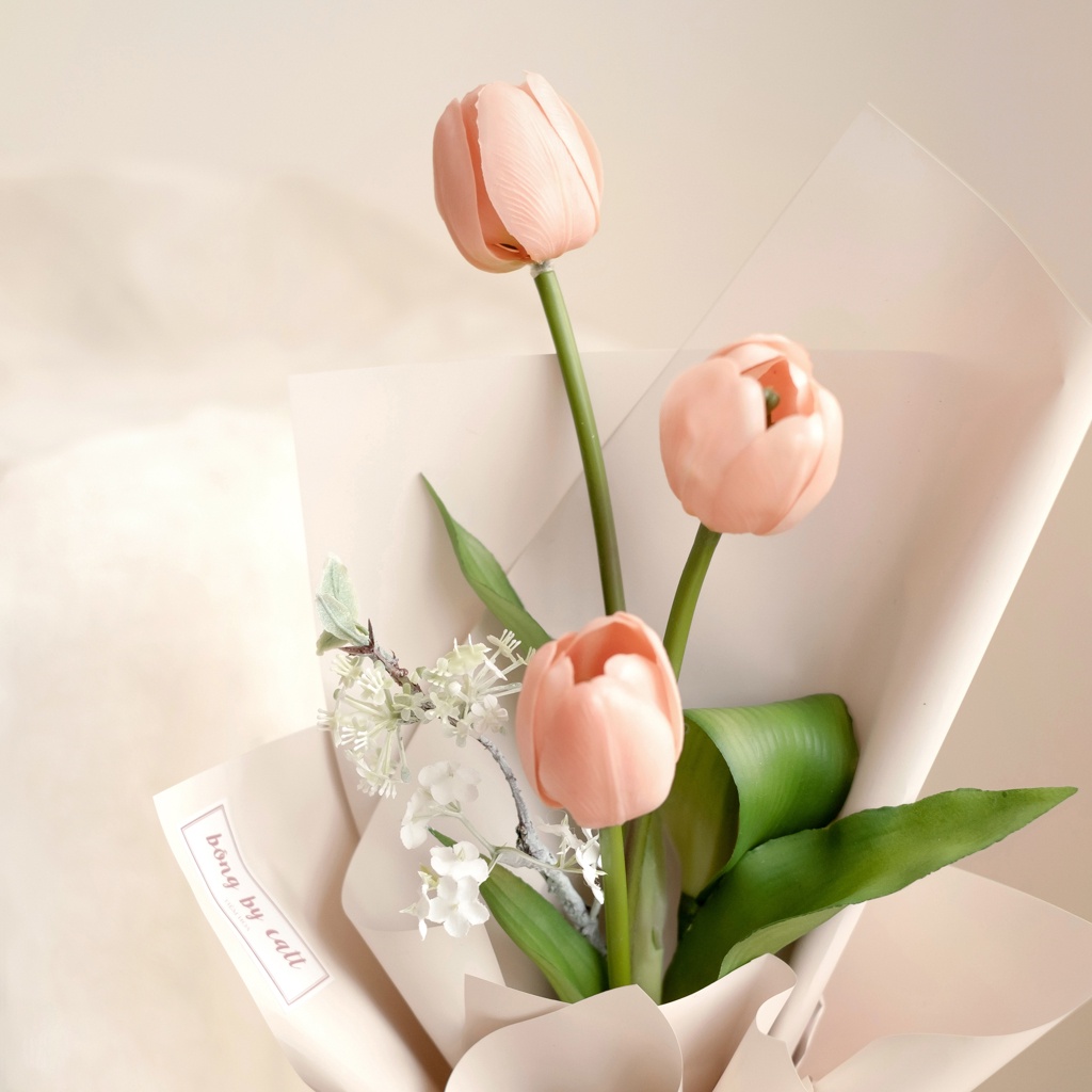 Bó hoa – bó hoa lụa đẹp quà tặng phong cách Hàn Quốc thương hiệu BÔNG BY CATT 🎀 quà tặng sinh nhật bạn gái, tặng mẹ 🎀