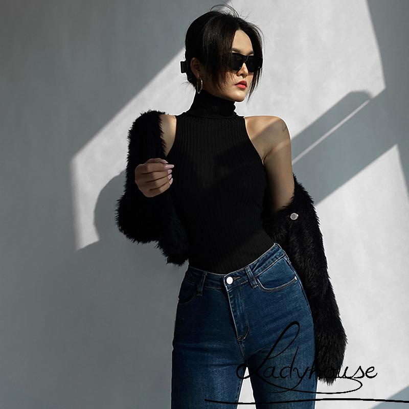 Áo Tank Top Cổ Cao Không Tay Màu Sắc Thời Trang Mùa Hè Sành Điệu Cho Nữ