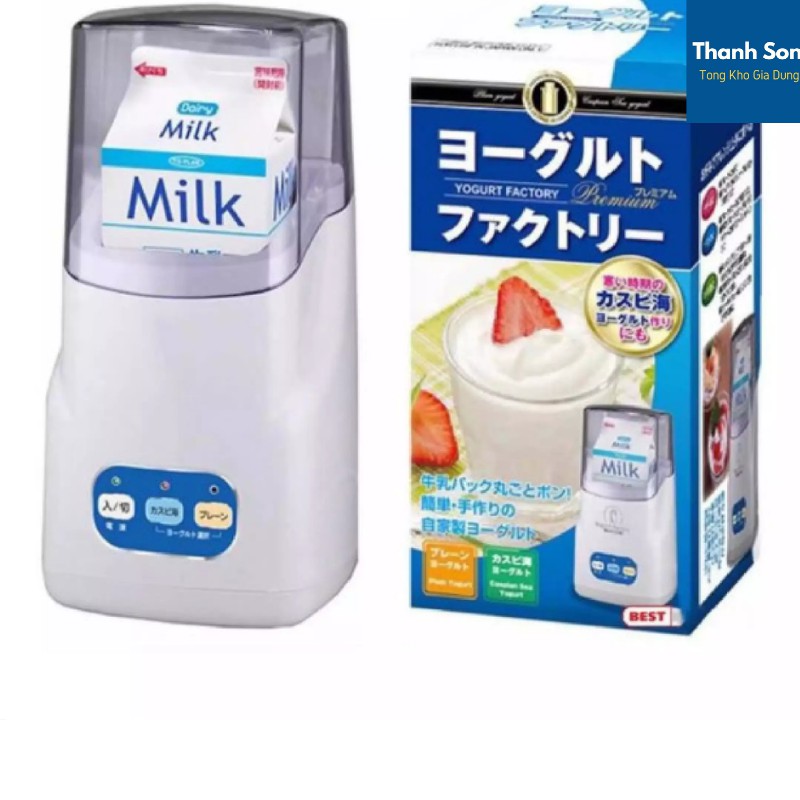 Máy Làm Sữa Chua Thông Minh Máy Ủ Sữa Chua Loại 3 Nút Yogurt Maker Nhật Bản Chính Hãng