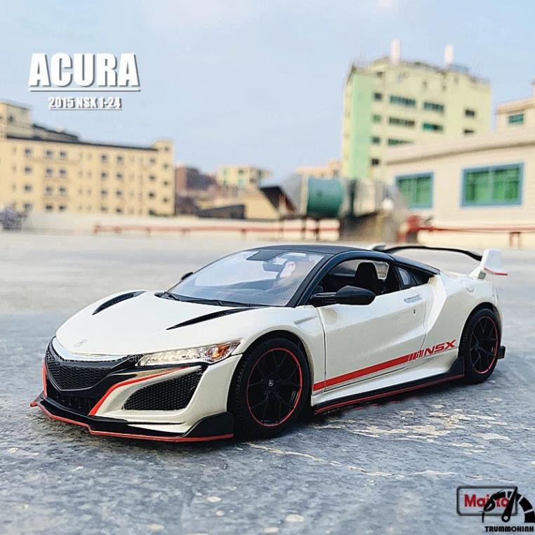 [Full box]Xe mô hình 2018 Acura NSX 1:24 Maisto Custom