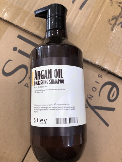 Siley dầu gội, dầu xả argan oil
